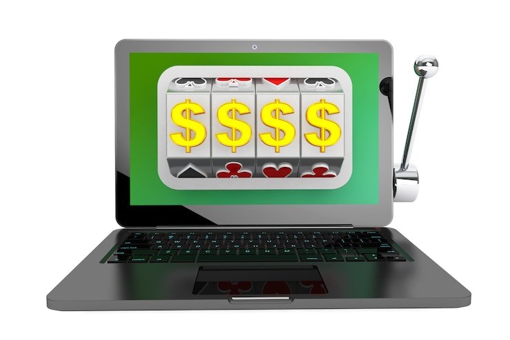 Visualisasi pengganda kilat pada roda roulette dengan animasi efek pencahayaan